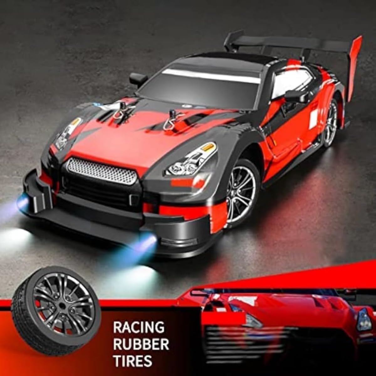 Amazon.co.jp: 【Auyyhui】1/16 スケール 高速四輪駆動のドリフトカー