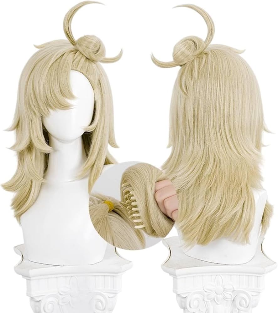 Amazon.co.jp: 【Azuiblc】パイパー・ウィール コスプレ ウィッグ 亜麻