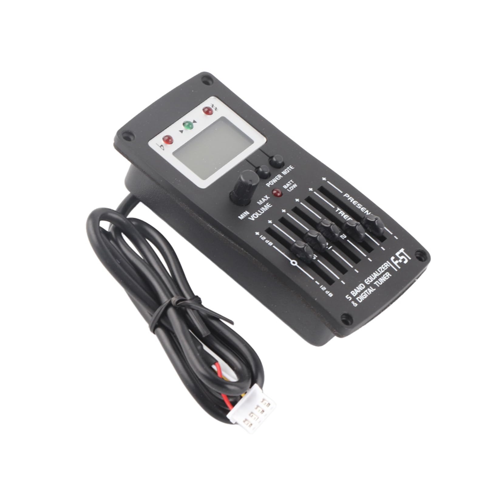 Guitar 5 Band Eq Equalizer Pickup tuner acoustic instrument accessory kit f 5t 5 bande eq equcizer améliore la qualité sonore pour les performances en direct et les