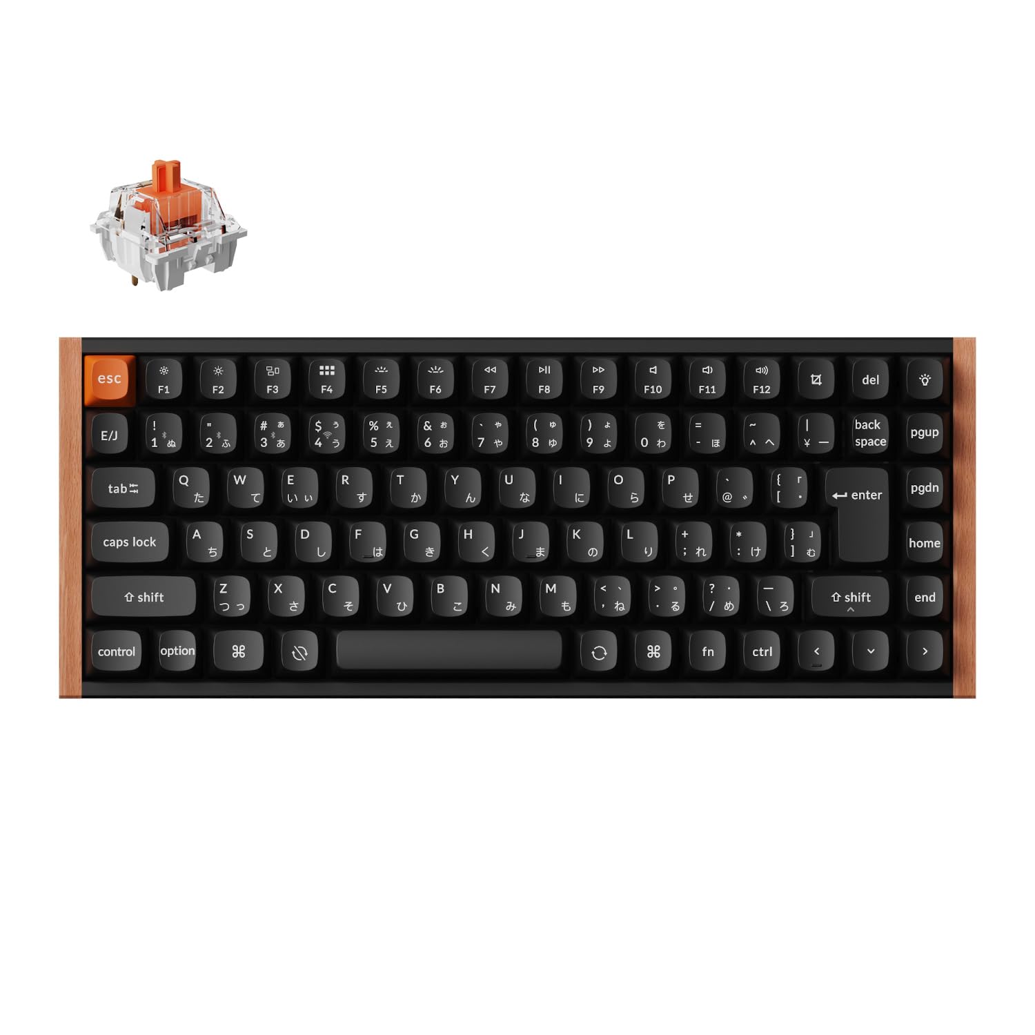 Keychron K2 赤軸 ホットスワップ メカニカルキーボード 中古 中古] Keychron K2 ワイヤレス・メカニカルキーボード US配列