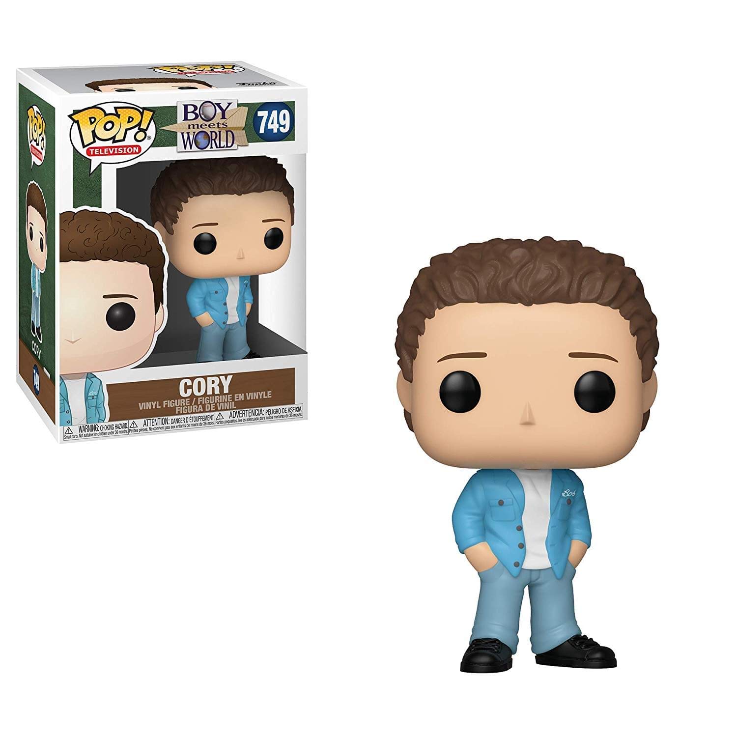35597 POP Vinyl: Boy Meets Worl: Cory, Multi,One Size