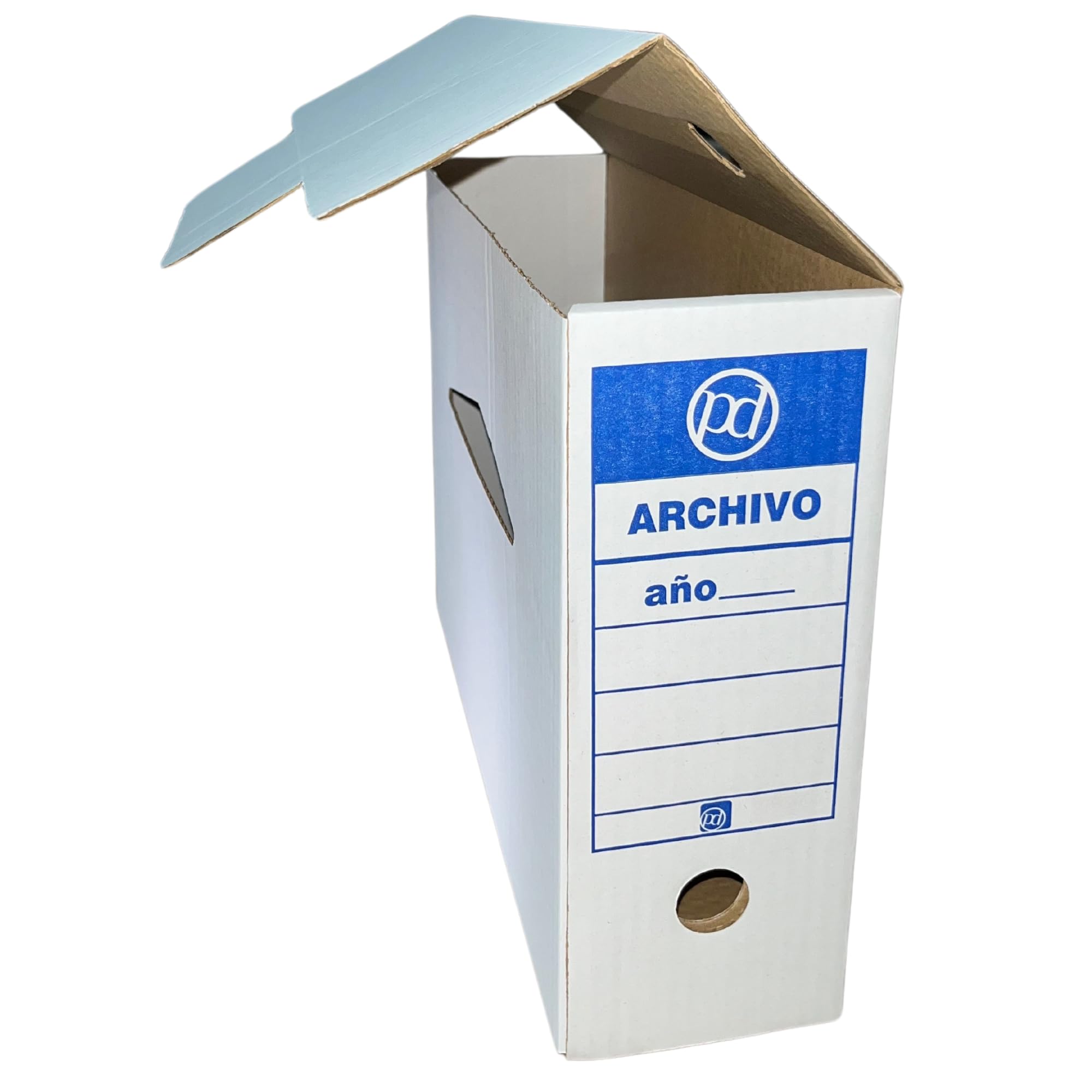 Papeles Distrimar Caja archivo definitivo tamaño folio 350x255x100 mm (50 unidades)