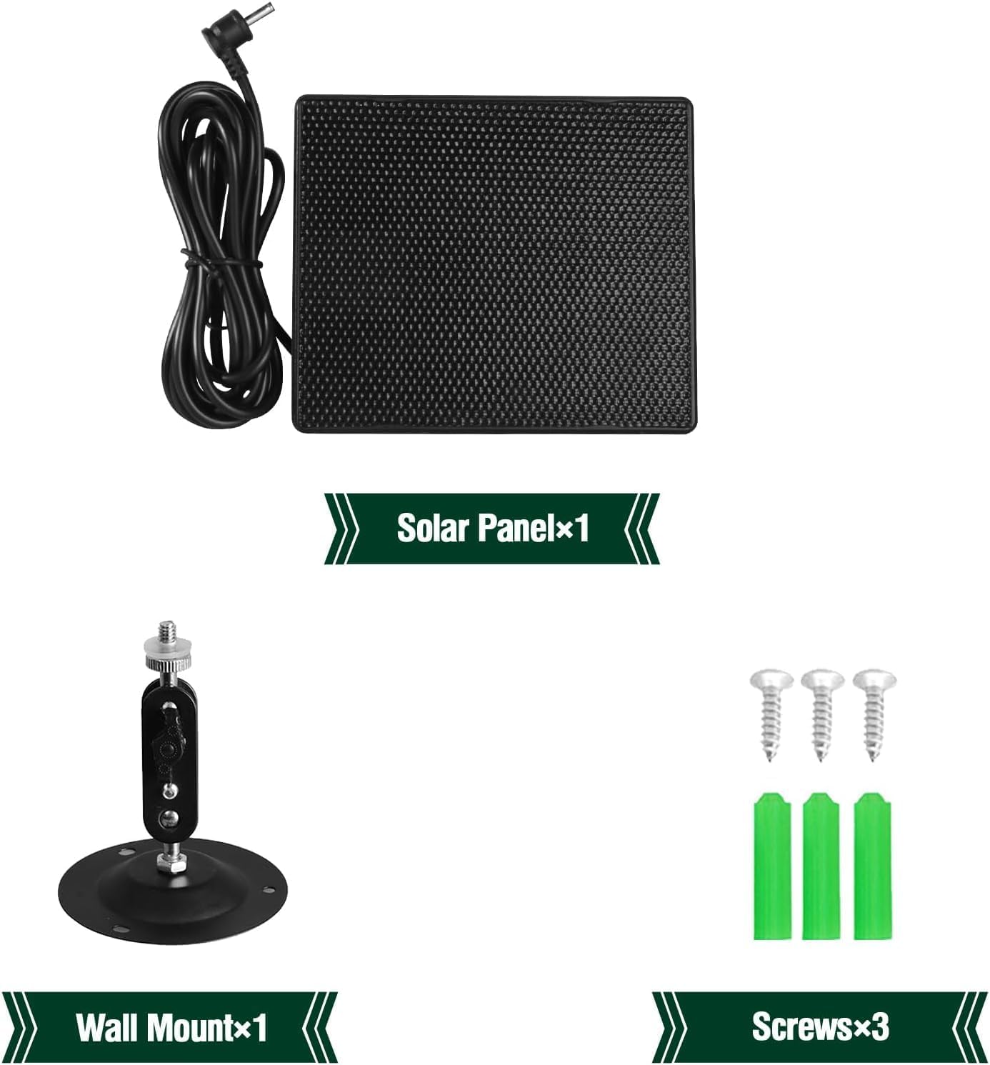 VOOPEAK Solar Panel Package Contents