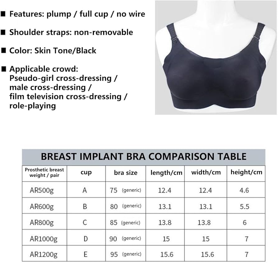 Amazon.co.jp: シリコーン偽乳リアルな化粧乳ブラセット偽乳特別な