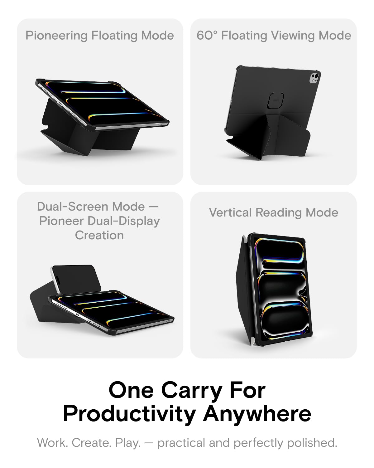 Amazon.co.jp: MOFT Dynamic フォリオケーススタンド iPad Air 11