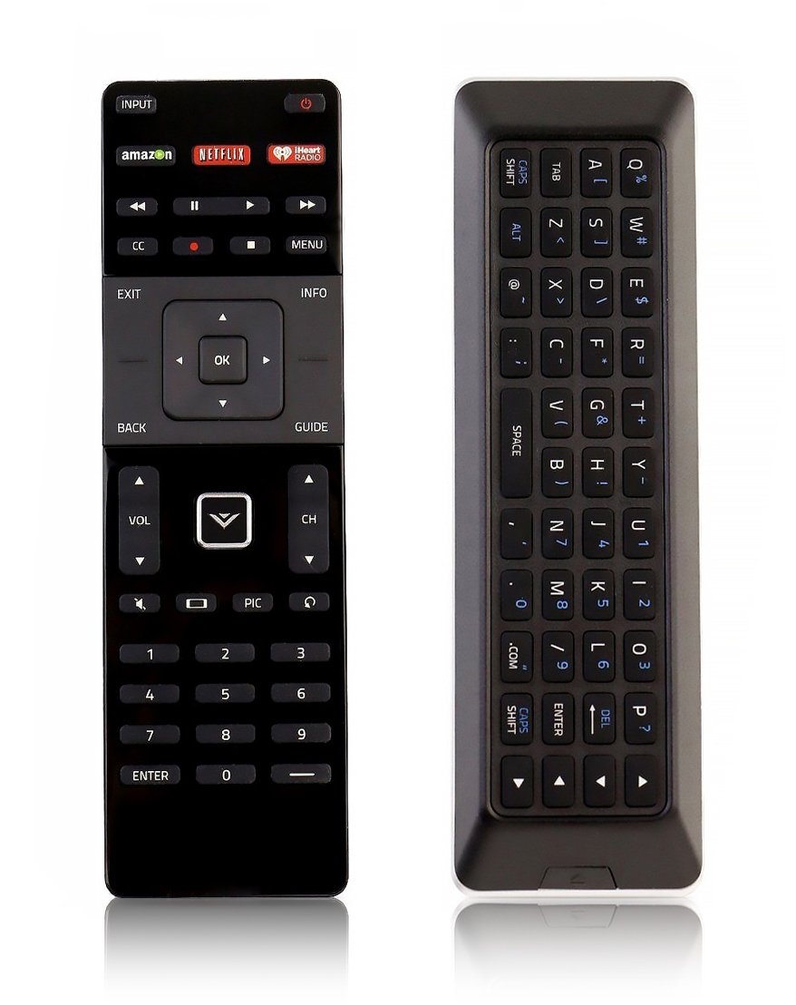 New XRT500 LED TV Remote Replacement with Keyboard fit for VIZIO TV M422I-B1 M492I-B2 M502I-B1 M552I-B2 M602I-B3 M652I-B2 M702I-B3 P502UI-B1