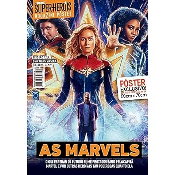 Capa do livro Superpôster Mundo dos Super-Heróis - As Marvels