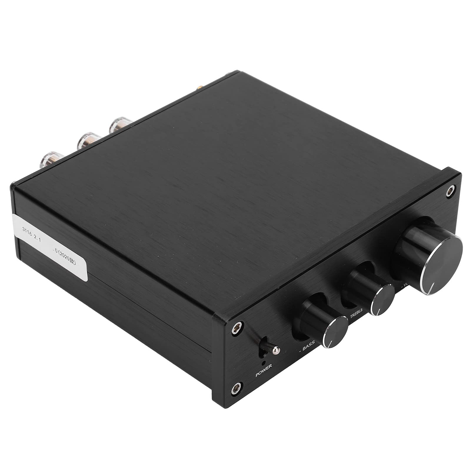 Jeanoko Płyta Wzmacniacza Mocy QCC3008 Moduł Stereo Bluetooth 5.0 2 X 50 W + 1 X 100 W do Domowego Sprzętu Audio ze Stopu Aluminium