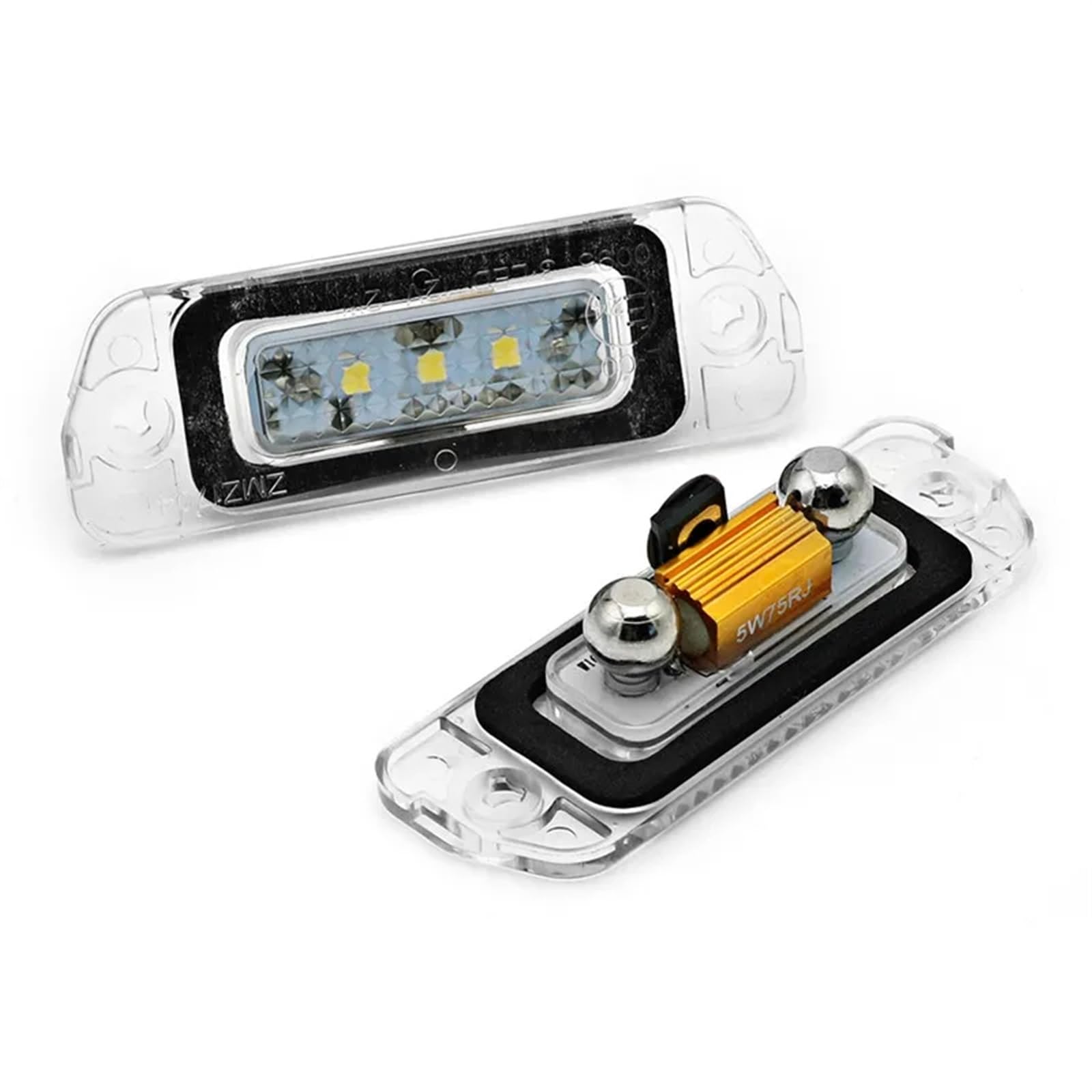 Feux De Plaque LED Canbus Sans Erreur Blanc Xénon Pour Mercedes ML W164 GL X164 R W251 Diesel – Ultra Lumineux