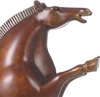 ブロンズ彫刻 象 Amazon.co.jp: 金属彫刻 鉄の彫刻 幸せなふっくらポニー手作りブロンズ