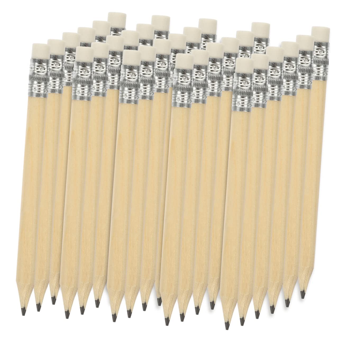 Angoily 3 Ensembles Crayons Courts Avec Crayons Miniatures Pour Écriture Pratiques Pour Adultes 100 Pièces * 3
