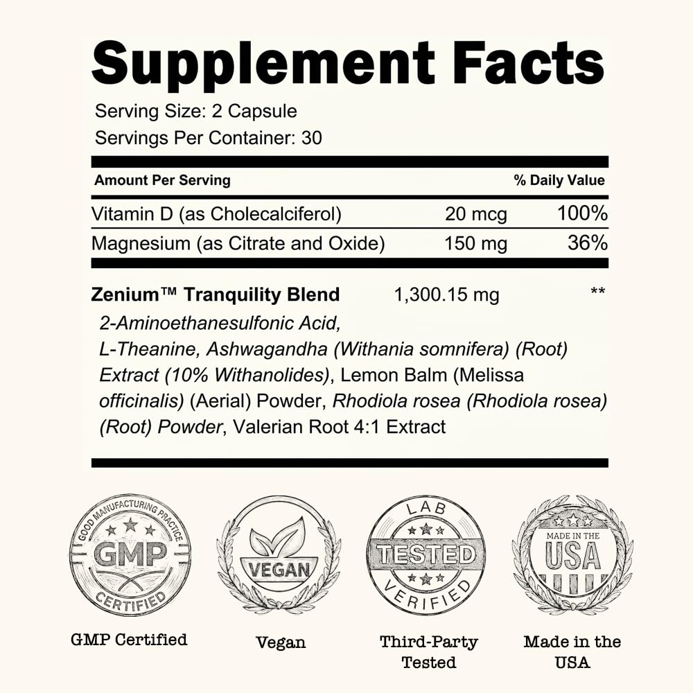 Zenium Snapklik.com : Zenium Stress Relief Supplement Supports Mood & Mental ...