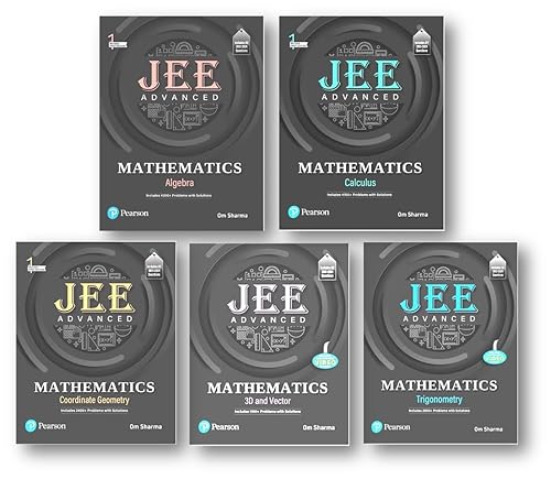 JEE Advanced Mathematics - Algebra, Coordinate Geometry, Calculus,Trigonometry, 3D and Vector | First Edition| Included 1400+ Previous Year Questions ( COMBO SET OF 5 BOOKS )