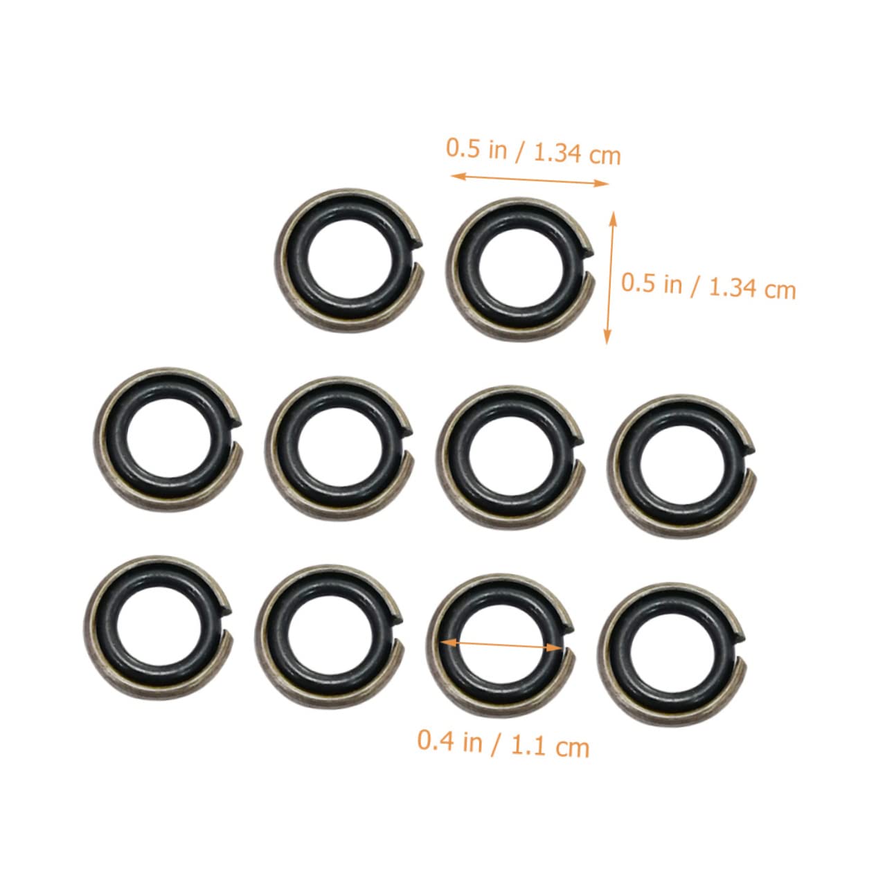 WOONEKY Impact Wrench Socket Retainer Rings Wrench Ring Set for Electric Tools