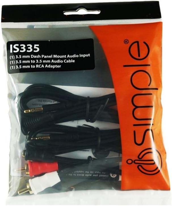 iSimpleIS335 Dash Mountable Auxiliary Input Adapter