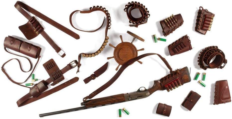 VlaMiTex J8 Leather Rifle Slings with Top- Grip