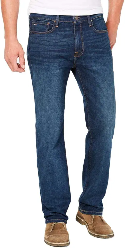 Tommy Hilfiger Men's Relaxed Fit Stretch Jeans