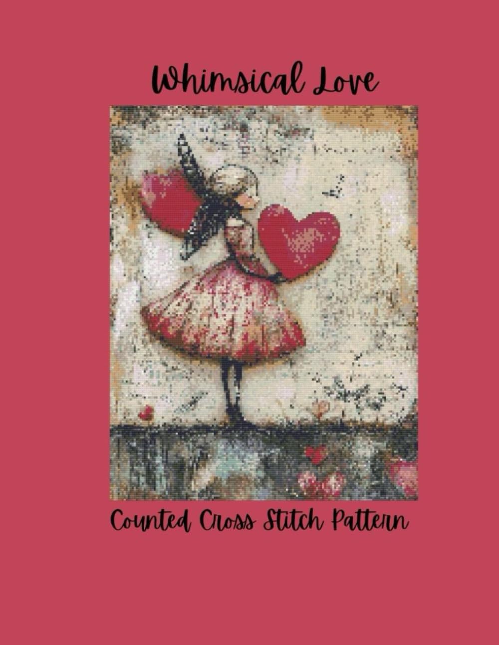 Whimsical Love: Counted Cross Stitch Pattern