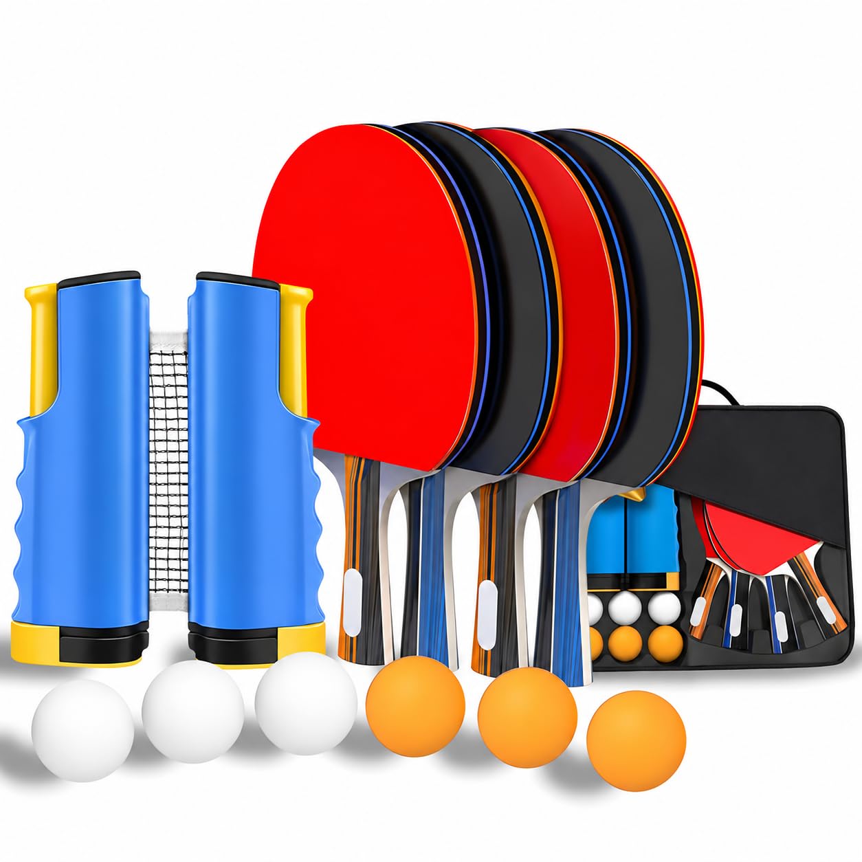 N1fit 4-Player Paddle Set