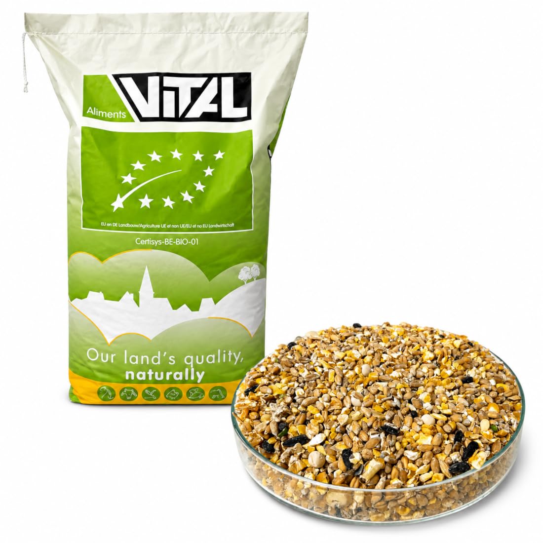 Scar Eco Mangimi per pollame Acti Mangime galline ovaiole Bio 25 kg