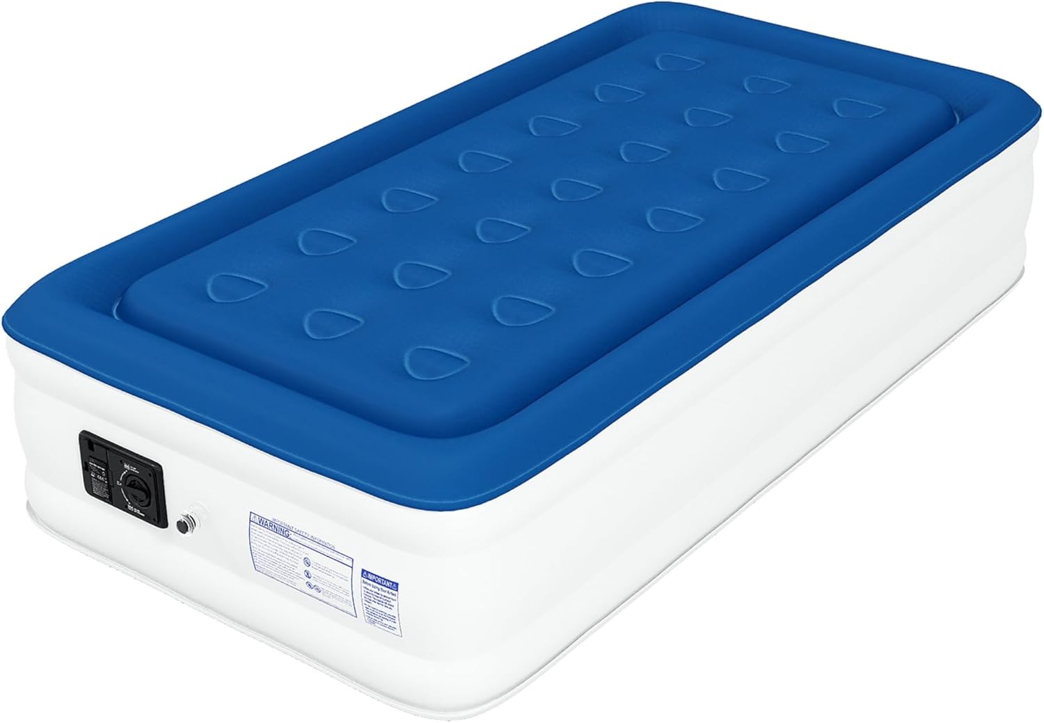 COTUBLR Twin Size Air Mattress with Builtin Pump, Inflatable Air Bed