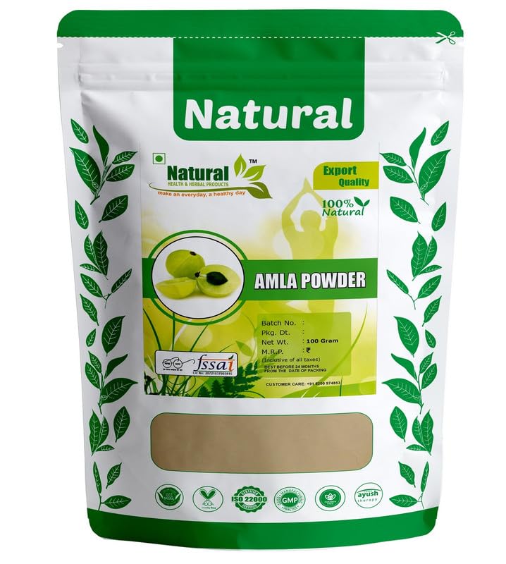 Amla juice for weight loss | Amla powder for diabetes | Organic amla powder for eating | 100% Pure Amla for hair growth organic | Organic Amla powder for drinking eating-100G