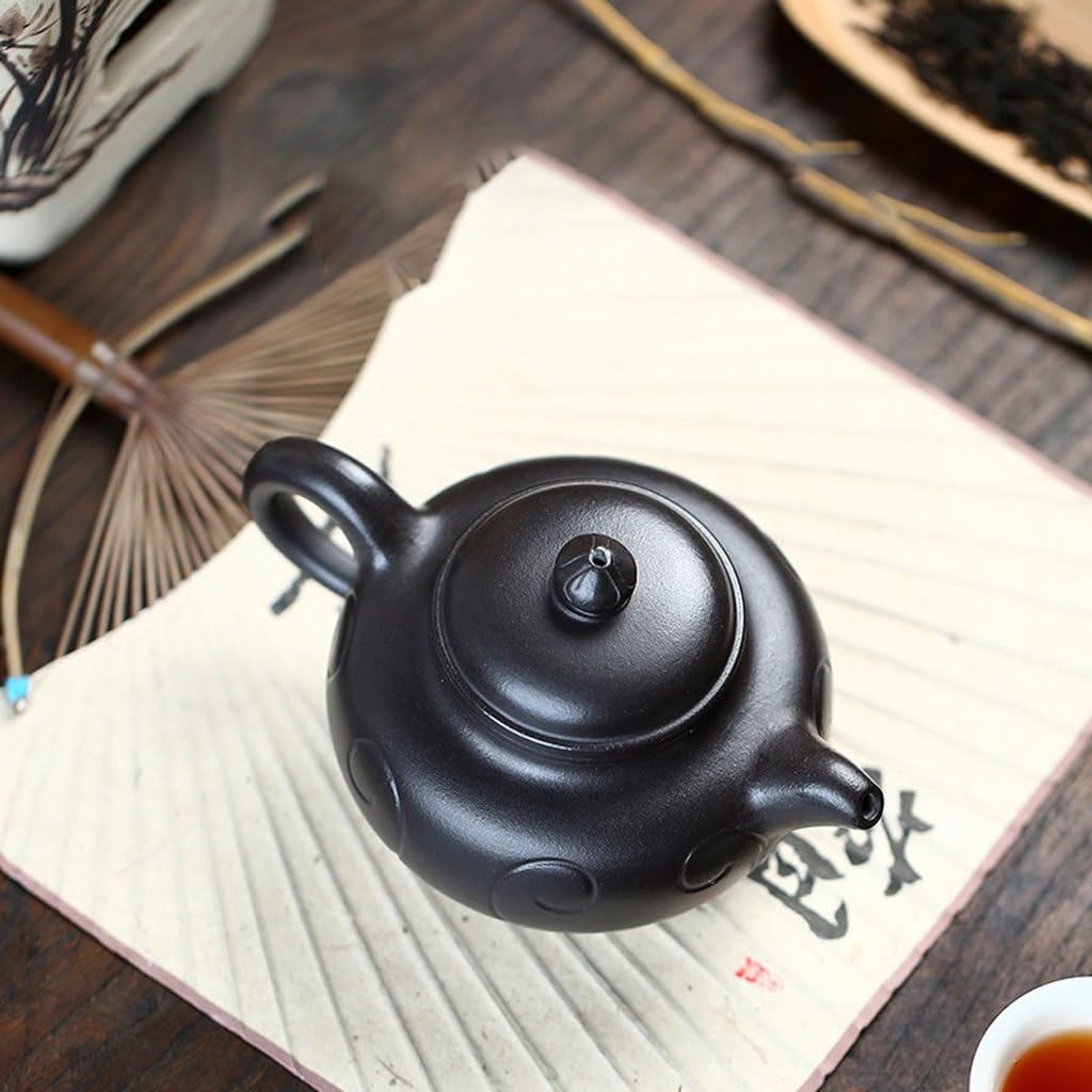 Infuseur À Thé Ruyi – Pot de ramassage uniquement fait à la main, minerai Original, sable violet, thé haut de gamme, Pots de sable violet Bouilloire À Thé