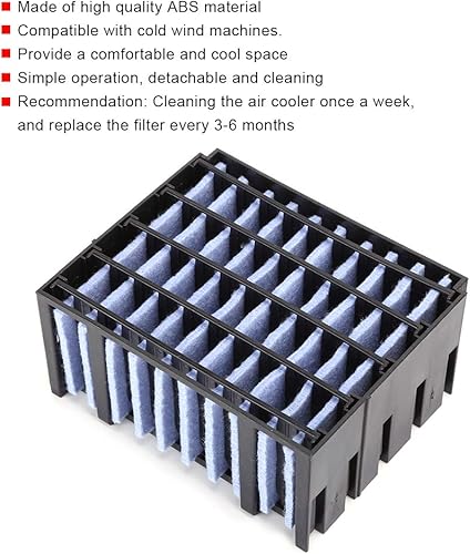 Miniatura 4 de Filtro de aire acondicionado de repuesto conveniente microfiltro ligero, para NexFan