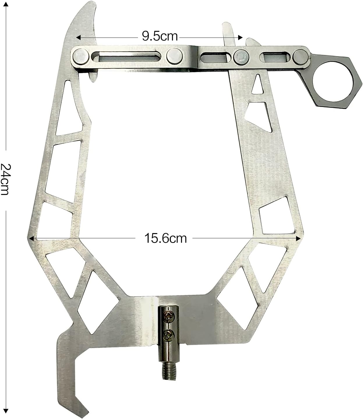 VGongTech Telescopic Boat Hook Multi-Purpose Dock Hook for Docking Hook and Moor for Dock Plate Rope for Boat Long-Distance Mooring Threader Set B : Sports & Outdoors