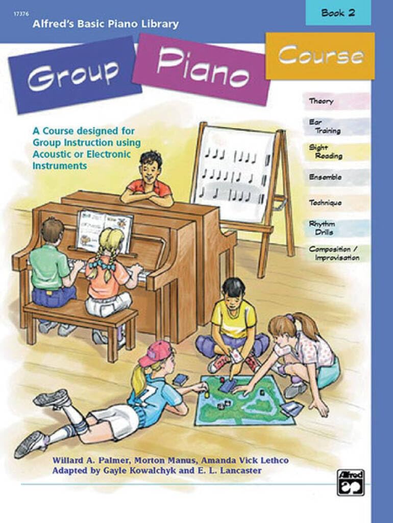 Alfred's Basic Group Piano Course Book 2 partition méthode piano