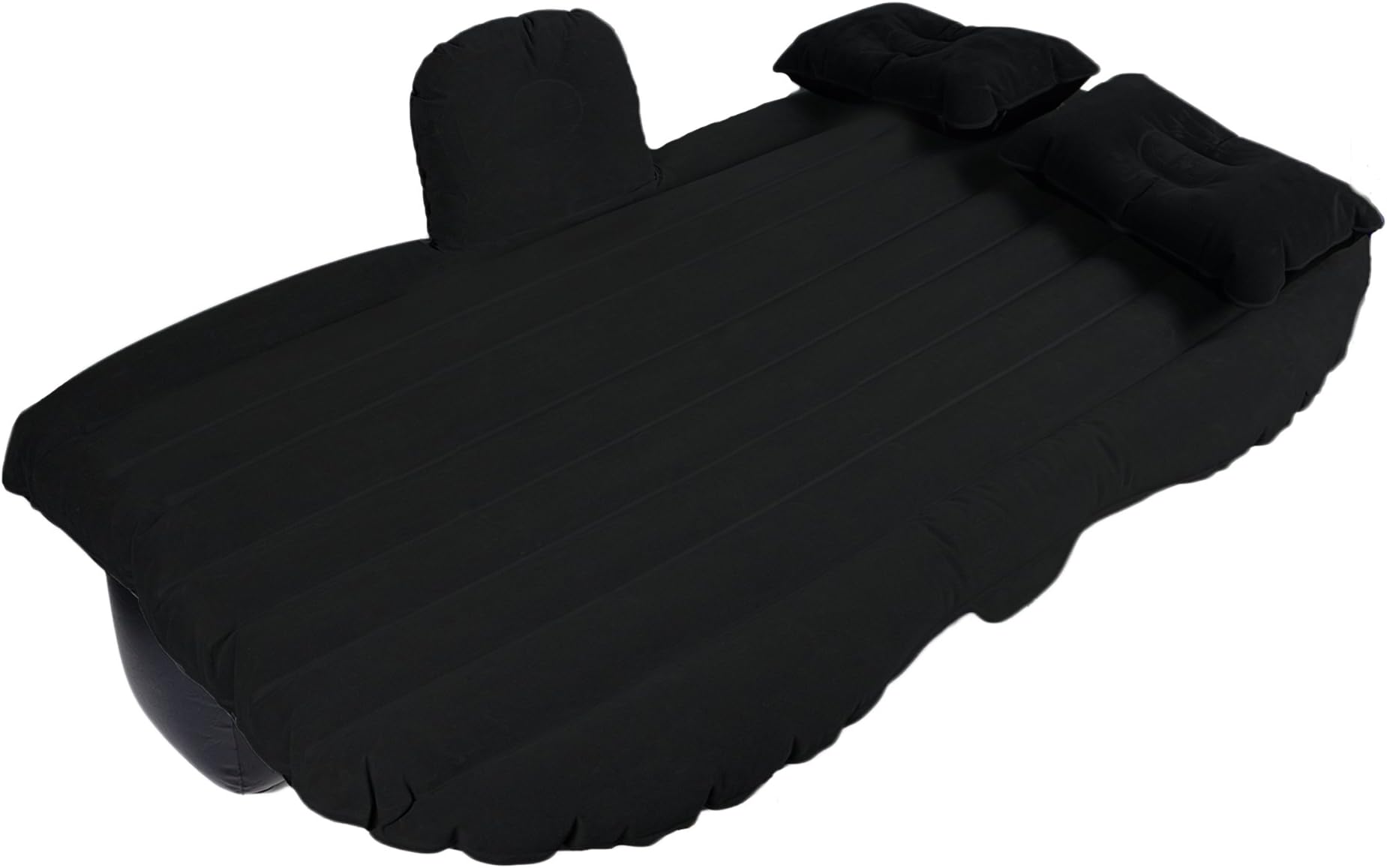 EGI Universal Heavy Duty SUV, Sedan, Truck Back Seat Extended Air Bed – Inflatable Travel Mattress (Black)