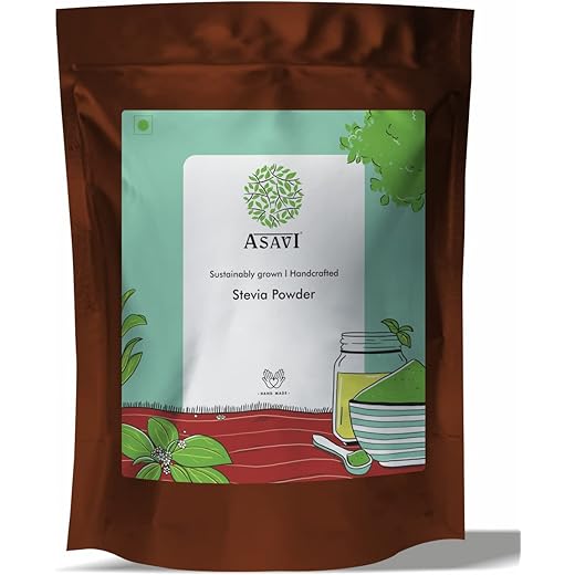 ASAVI? 100% Natural Stevia Powder I No Preservatives I Reb-A FREE I No Dextrose I 150 gm