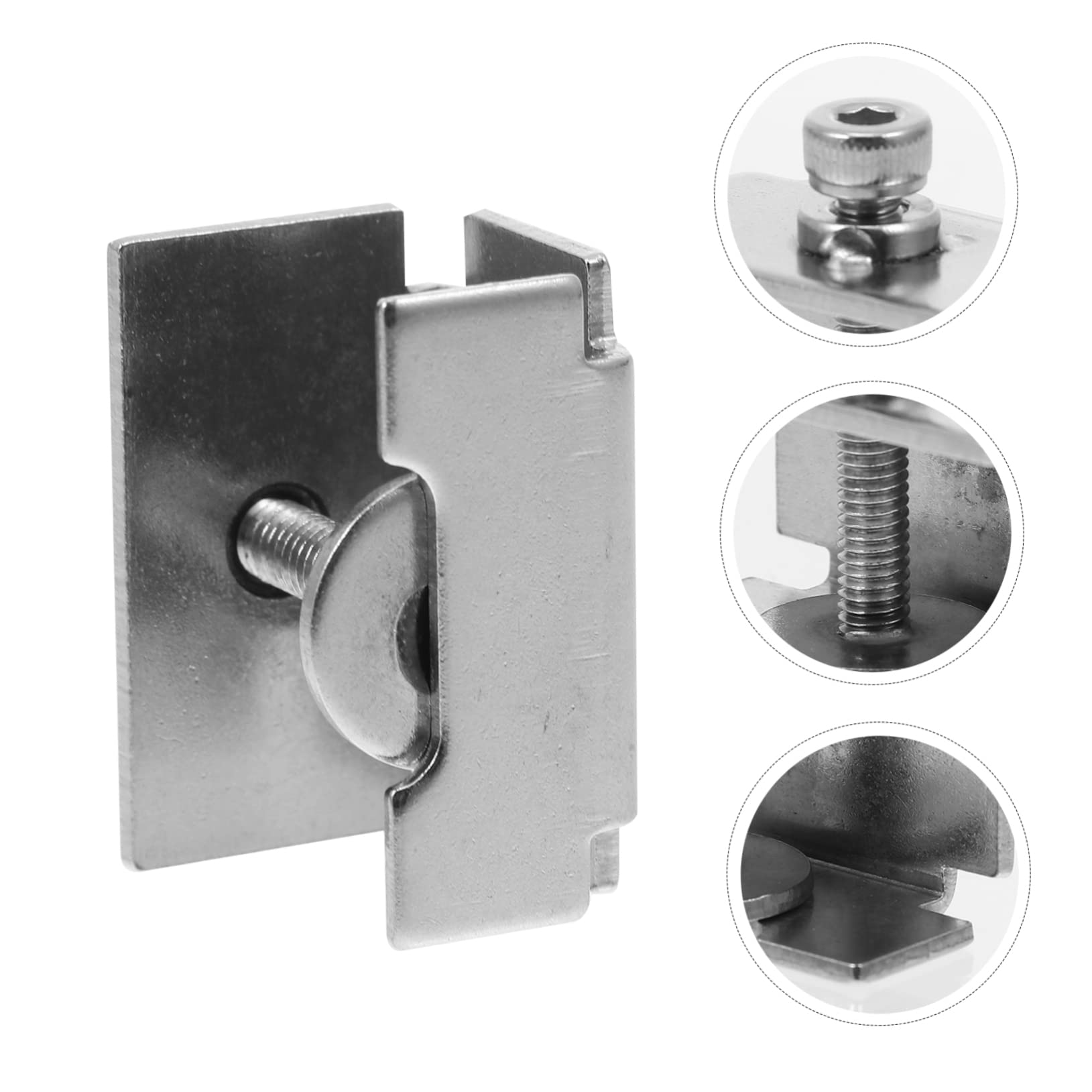 iplusmile 12stücke Glasbett Clips Drucker Verstellbare Edelstahl-klammern Für Heizbett-glasplatte Einfache Installation Und Anpassung An Verschiedene Dicke Ersatzlösung Für Defekte Clips