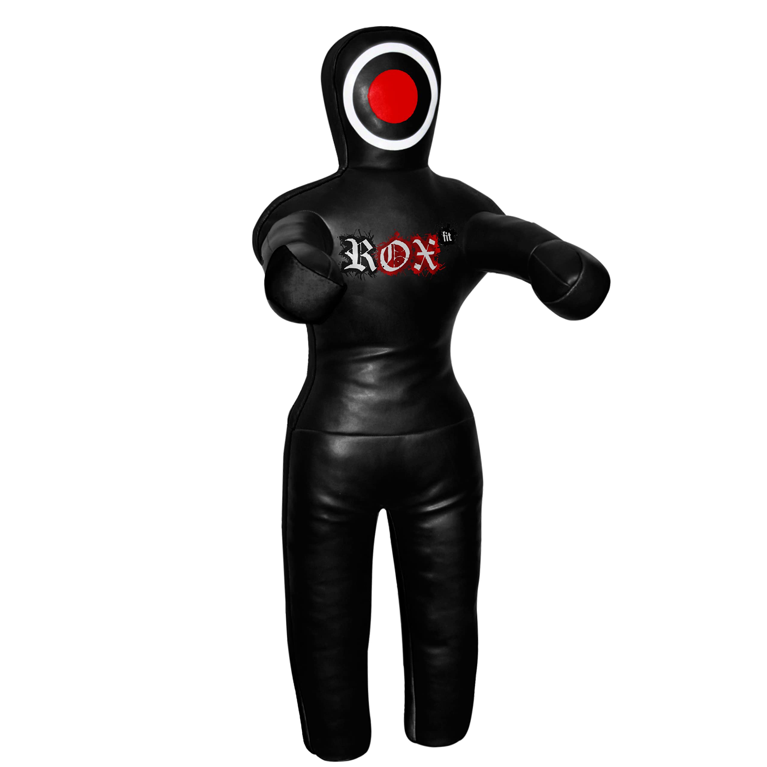 ROX Fit MMA Grappling Dummy Brazilian Jiujitsu Training Throwing Dummy Faux Leather Unfilled