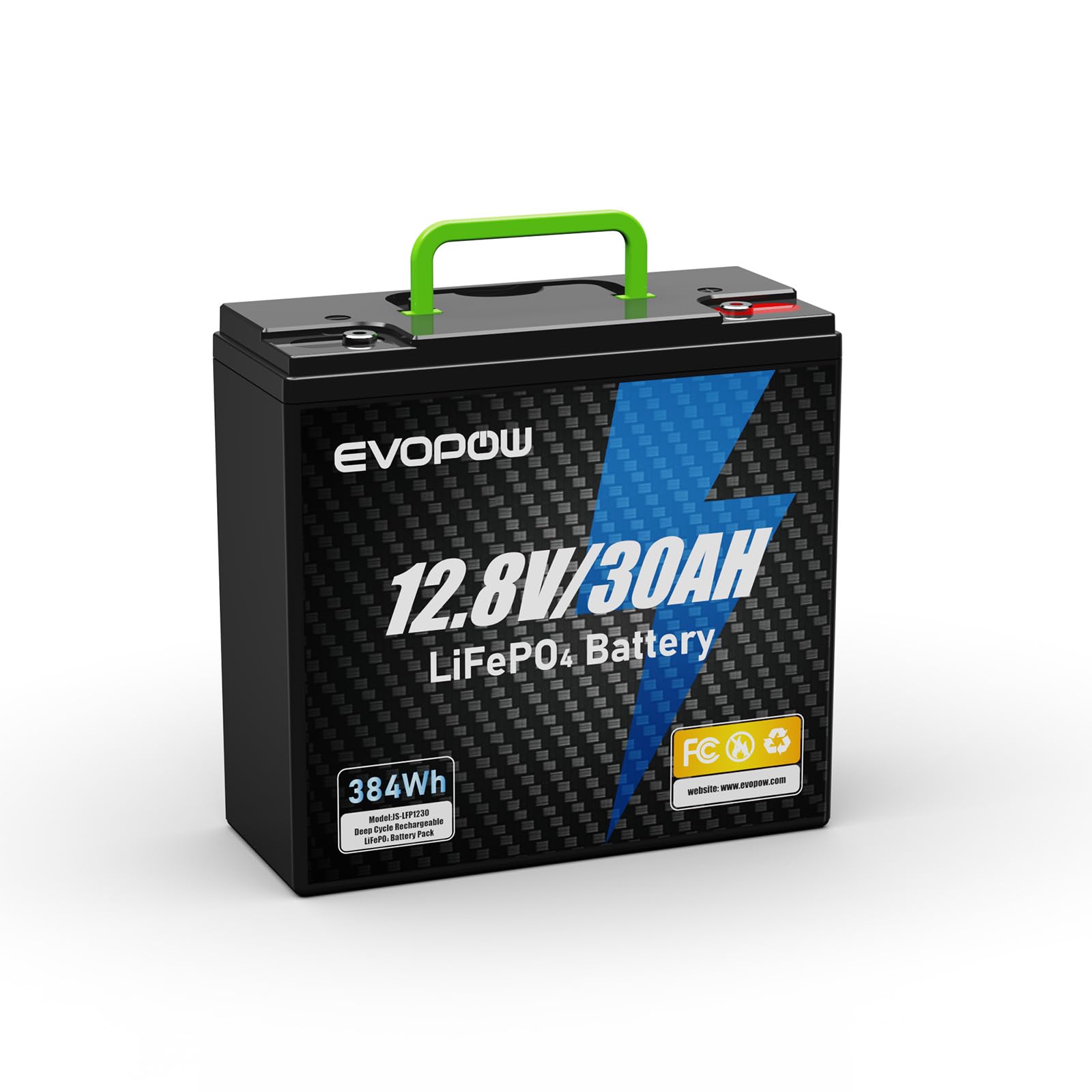 Amazon.co.jp: 12.8V 384Wh LiFePO4バッテリー 30Ah リン酸鉄リチウム