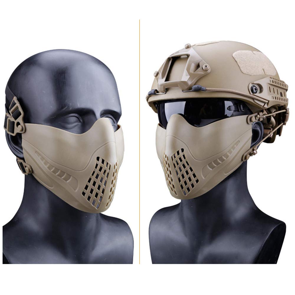 Amazon.co.jp: Tactical Fast Mask サバイバルゲーム装備 エアソフト
