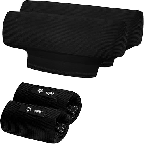 Miniatura 13 de Fundas de almohadilla para muletas para axilas y agarre de mano con mango universal para antebrazo, juegos de cojines acolchados accesorios