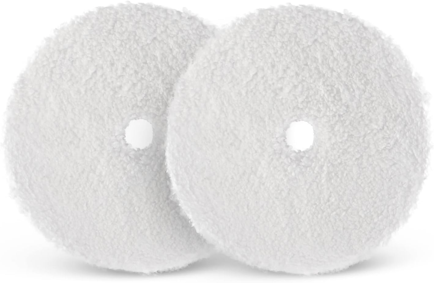 SPTA Microfiber Cutting Pads Microfiber Finishing Pads 2Pcs 6Inch 150mm Microfiber Finishing Disc Soft Microfiber Wax Removal Pad