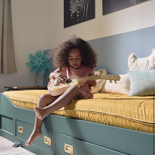 Miniatura 8 de Sunshine Ukelele de madera  Instrumento musical para niños  Juego de simulación y despertar musical  Pintura a base de agua  a partir de 3 años +