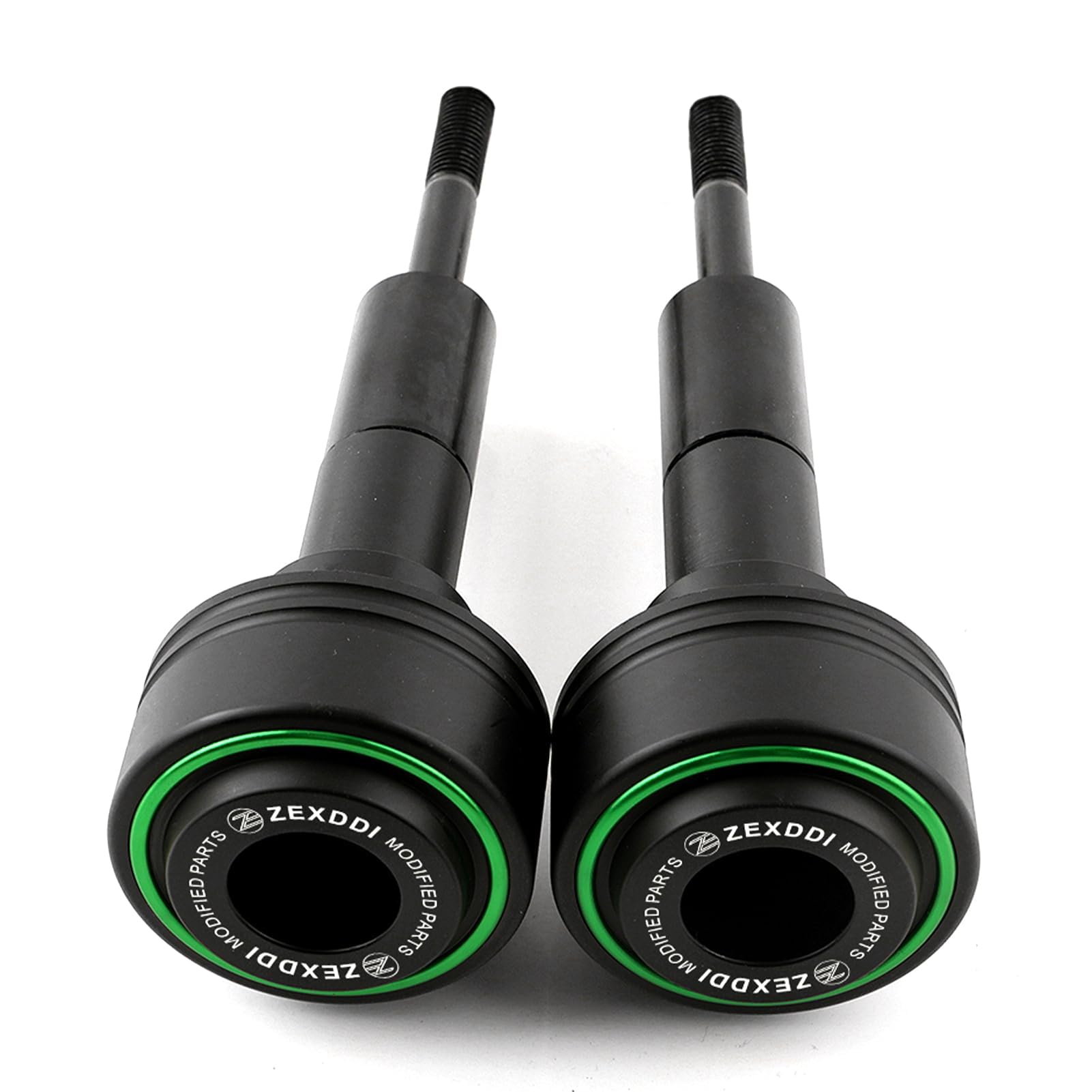 Fit For Ka-wasaki Ninja 500 SE Ninja 500 2024 Moto 1 Paio Slider Telaio Z500 Z 500 2025 Anti-collisione Protezione Caduta Crash Pad (Verde)