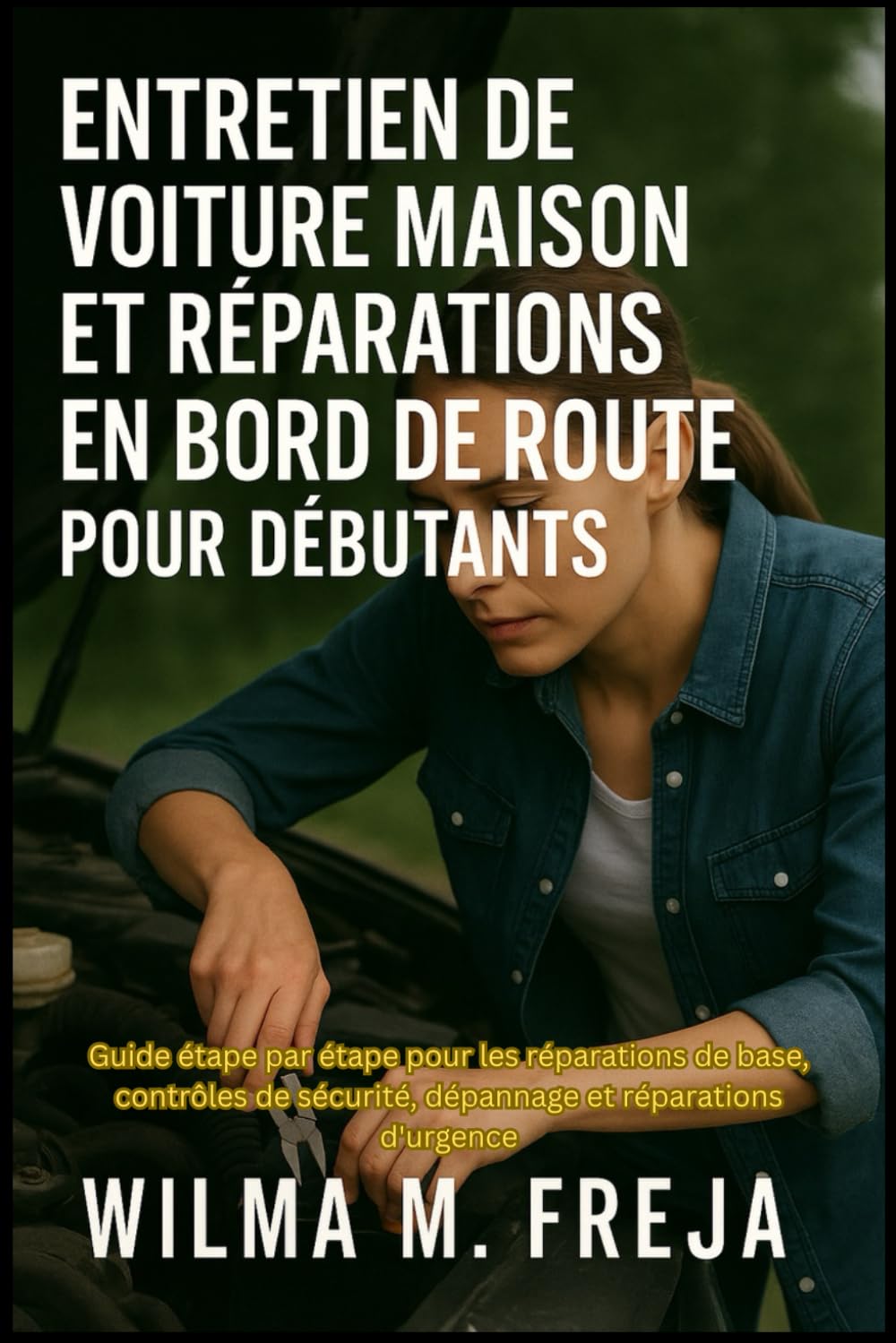 ENTRETIEN DE VOITURE MAISON ET RÉPARATIONS EN BORD DE ROUTE POUR DÉBUTANTS: Guide étape par étape pour les réparations de base, contrôles de sécurité, dépannage et réparations d'urgence