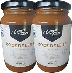 Doce de Leite - Menos Açúcar - Tradicional Argentino Campos del Plata 454g - 2 Unidades