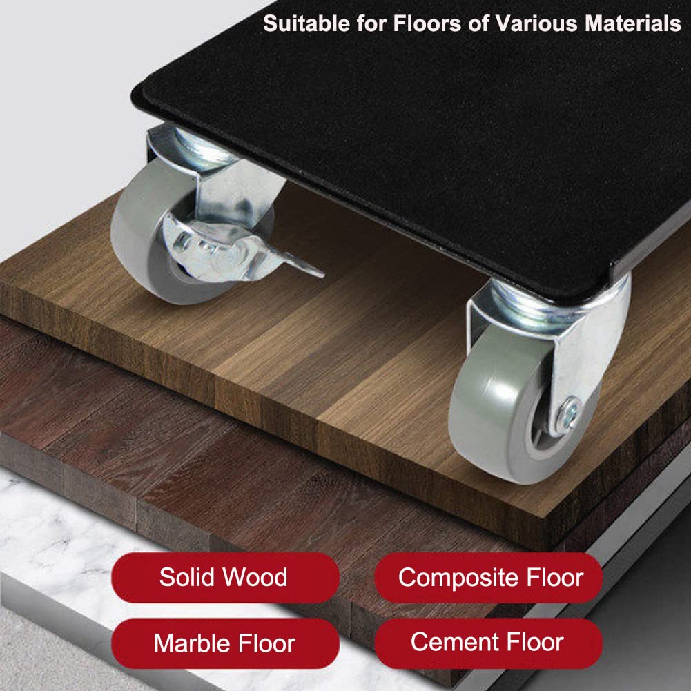 DUEBEL, Sollevatore di mobili per pavimenti in legno duro, elettrodomestico per sollevare mobili, per traslochi
