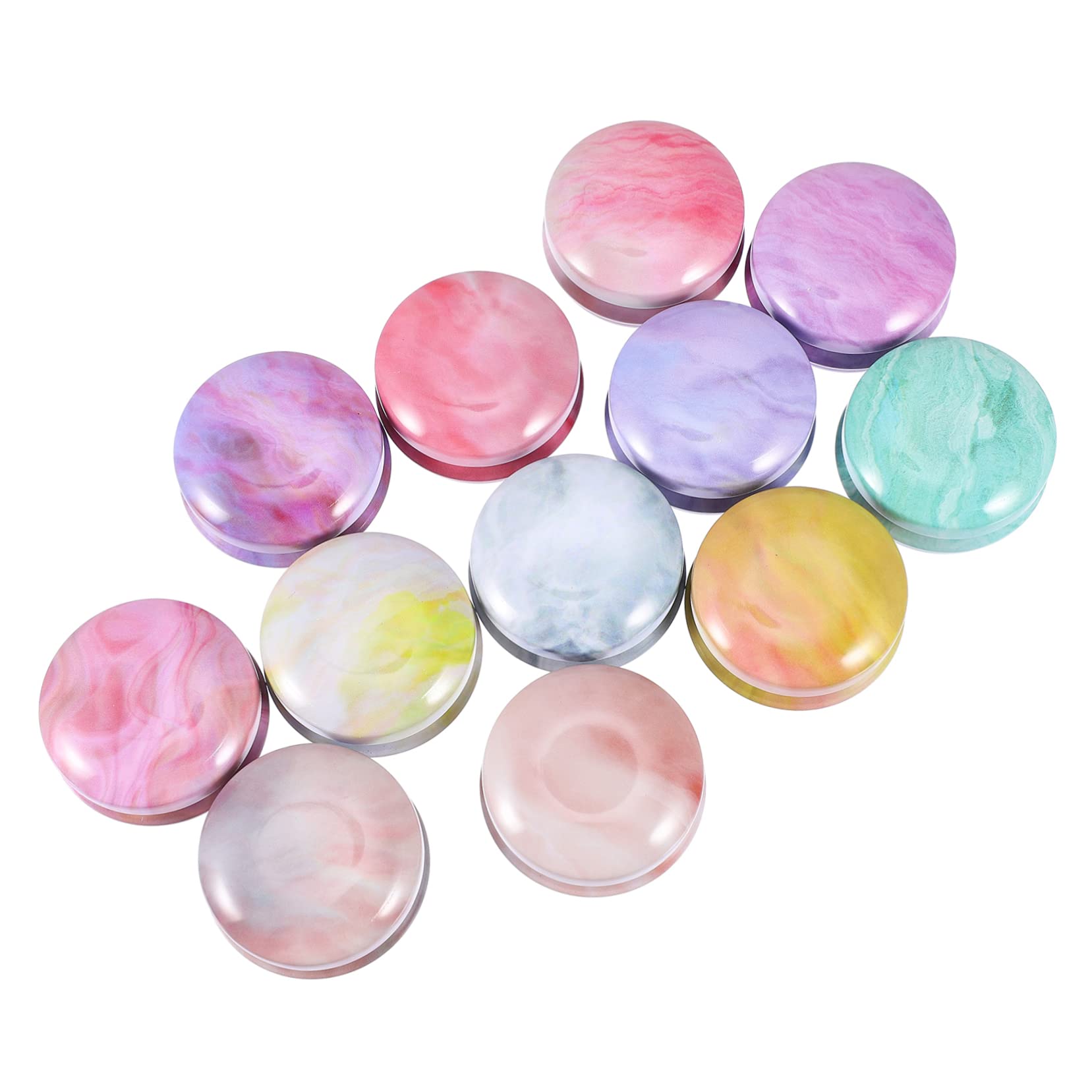 BESPORTBLE Craft Candle Jar Tin 12pcs Candle Making Accessories Leakproof Lid for DIY Projects