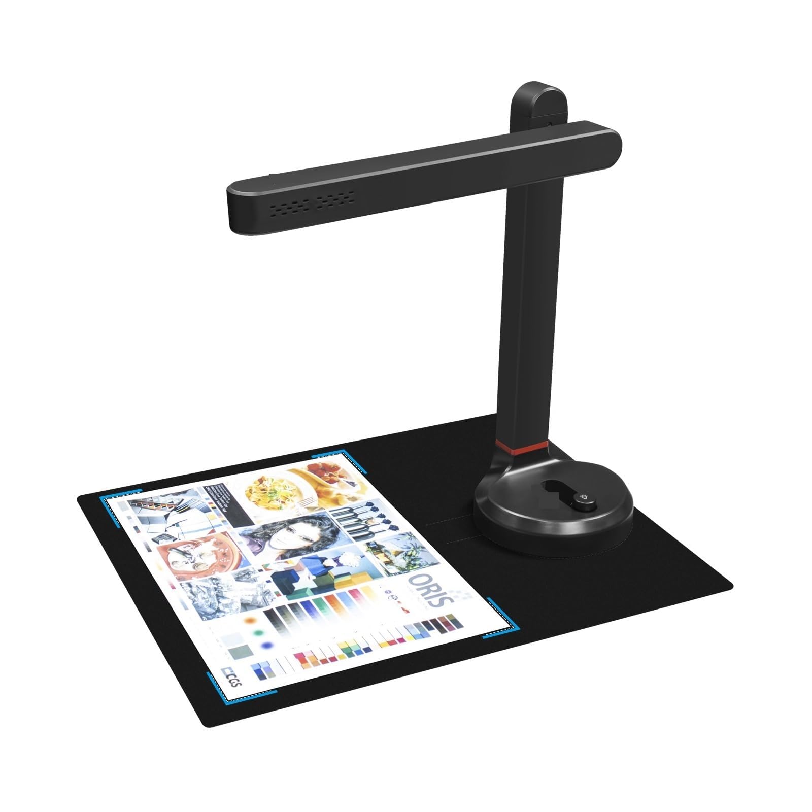 Scanner per documenti e libri con Smart OCR e lampada da scrivania a LED per uso domestico e ufficio