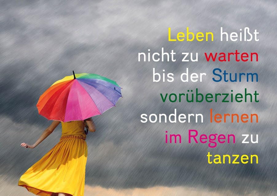 Lernen Im Regen Zu Tanzen