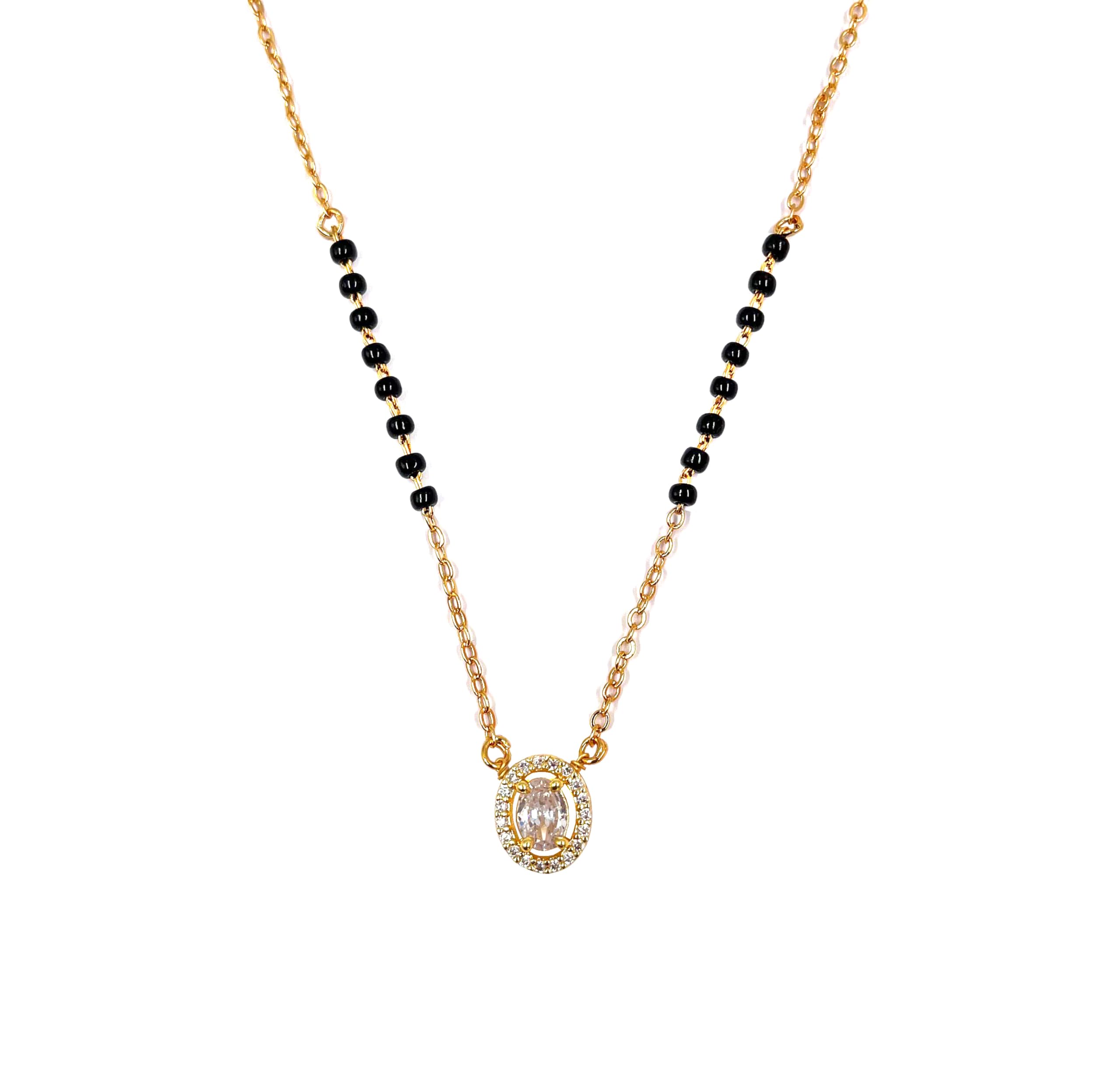 JHB American Diamong Pendant Mangalsutra Tanmaniya For Women (B0CWYTJ45X) Amazon Price History, Amazon Price Tracker