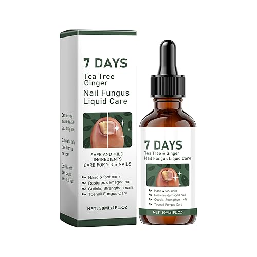Fungi Nail Liquid 1.0 fl oz - Cuidado de uñas onicomicosis | Ayuda a mejorar las uñas y las uñas decoloradas, agrietadas y engrosadas | Apoya la
