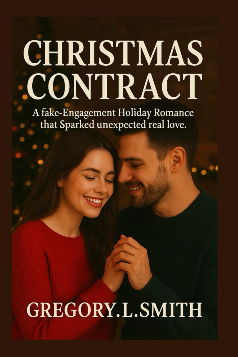 CHRISTMAS CONTRACT: A fake engagement holiday romance that sparked unexpected real love