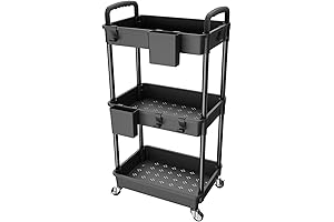 3-Tier Veggie Cart: A Culinary Storage Haven